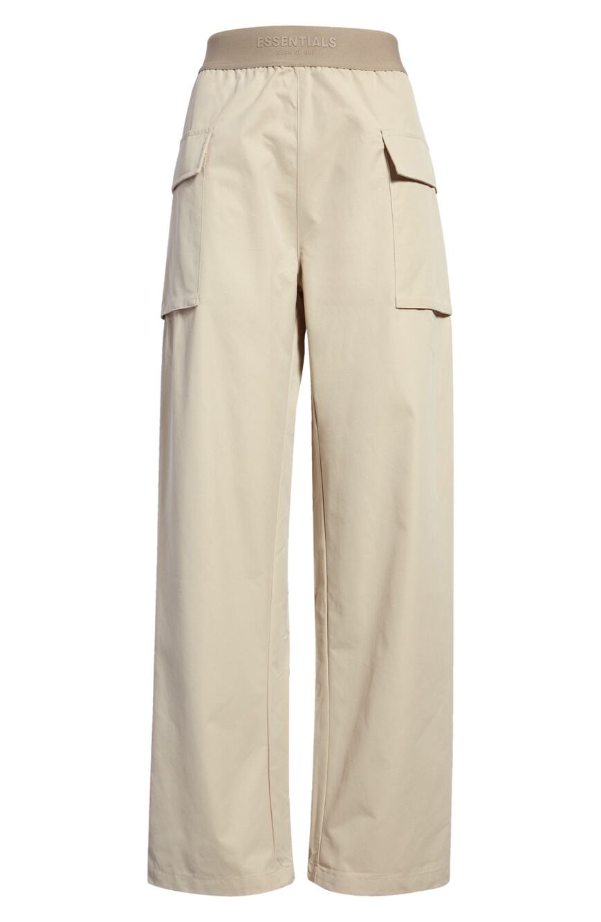 Fear Of God Straight-Leg Cotton-Blend Beige Essentials Cargo Pants Size XS